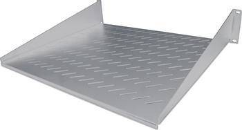 19 Zoll/ 2HE/ T400mm Intellinet Fachboden zur Frontmontage RAL7035 grau 19 Zoll/ 2HE/ T400mm Intellinet Fachboden zur Frontmontage RAL7035 grau