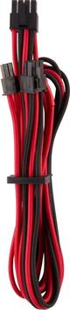 Corsair PSU Cable Type 4 - PCIe Cables with Single Connector - Gen4, schwarz/rot Netzteil
