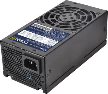 500W SilverStone TX-500 Gold TFX Netzteil&comma; 80 PLUS Gold &lpar;Herstellerangabe&rpar;