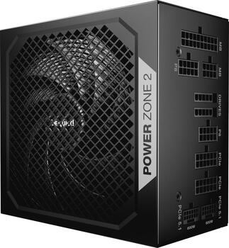 1200W be quiet&excl; POWER ZONE 2 ATX 3&period;1 Netzteil 80 PLUS Platinum&comma; schwarz&comma; vollst&auml;ndig modular