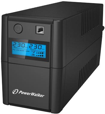 Bluewalker PowerWalker VI 650 SE LCD, USB USV-Anlage 