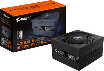 1000W GIGABYTE AORUS Elite Platinum P1000W, ATX 3.1, Rev. 1.1 1000W GIGABYTE AORUS Elite Platinum P1000W, ATX 3.1, Rev. 1.1