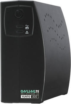 ONLINE USV-Systeme YUNTO 500 Kompakt 0,5 kVA, Line-Interaktiv, 300 W ONLINE USV-Systeme YUNTO 500 Kompakt 0,5 kVA, Line-Interaktiv, 300 W