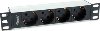 10 Zoll/1HE 4er Stromverteilereinheit, Equip
