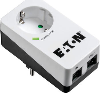 1er Eaton Protection Box Tel@ DIN Überspannungsschutz mit 2x RJ-45 (1x In/1x Out)