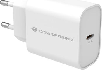 Conceptronic ALTHEA 1-Port 20W USB-C PD-Ladegerät weiß 