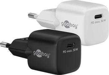 Goobay USB-C PD GaN Schnellladegerät Nano (30 W)