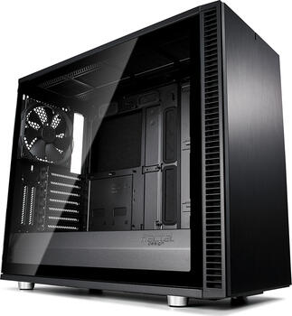 Fractal Design Define S2 Blackout&comma; Glasfenster ATX-MidiTower
