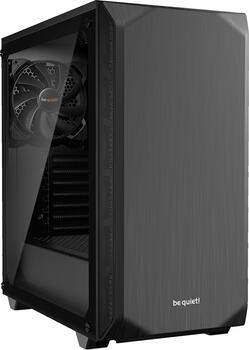 be quiet! Pure Base 500 schwarz, Glasfenster, schallgedämmt ATX-MidiTower be quiet! Pure Base 500 schwarz, Glasfenster, schallgedämmt ATX-MidiTower