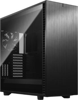 Fractal Design Define 7 XL Dark Tempered Glass Black, schallgedämmt, Glasfenster ATX-Midi-Tower