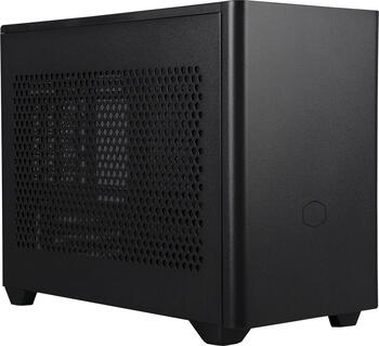Cooler Master MasterBox NR200P, schwarz, Glasfenster, Mini-ITX-Tower, inkl. Riser Card Cable
