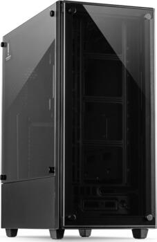 Inter-Tech C-303 Mirror, Glasfenster, ATX-MidiTower Inter-Tech C-303 Mirror, Glasfenster, ATX-MidiTower