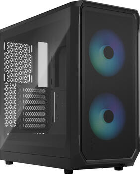 Fractal Design Focus 2 RGB schwarz, Glasfenster ATX-MidiTower