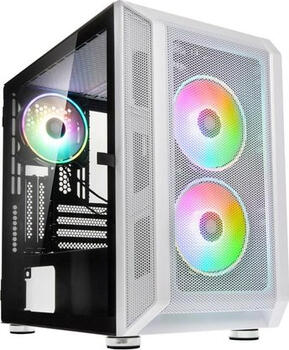 Kolink Citadel Mesh RGB, weiß, Glasfenster