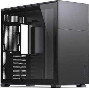 Jonsbo D41 Black, schwarz, Glasfenster