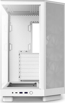 NZXT H6 Flow White, weiß, Glasfenster ATX-MidiTower NZXT H6 Flow White, weiß, Glasfenster ATX-MidiTower