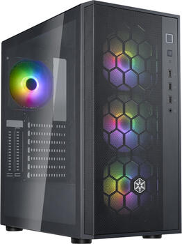 SilverStone Fara R1 Pro, schwarz, Glasfenster SilverStone Fara R1 Pro, schwarz, Glasfenster