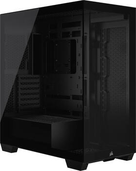 Corsair 3500X&comma; schwarz&comma; Glasfenster