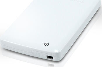 2.5 Zoll, Conceptronic Grab n GO weiß externes Gehäuse, 1x USB 2.0 Micro-B (480Mb/s)
