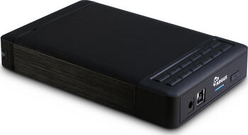 3.5 Zoll, Inter-Tech Argus GD-35LK01 externes Gehäuse, 1x USB-B 3.0, Keypad, Aluminiumgehäuse