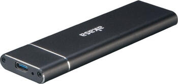 M.2, bis 80mm, Akasa M.2 externes Gehäuse, 1x USB-C 3.1, Aluminiumgehäuse, inkl. USB-Kabel (USB-A), inkl. USB-Adapter M.2, bis 80mm, Akasa M.2 externes Gehäuse, 1x USB-C 3.1, Aluminiumgehäuse, inkl. USB-Kabel (USB-A), inkl. USB-Adapter
