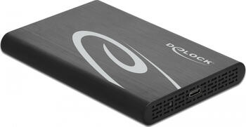 Delock Externes Gehäuse für 2.5  SATA HDD / SSD mit SuperSpeed USB 10 Gbps (USB 3.1 Gen 2)