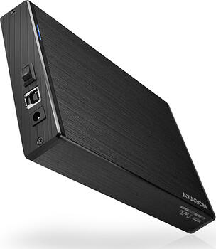 3&period;5 Zoll&comma; AXAGON Aline Box externes Geh&auml;use&comma; 1x USB-B 3&period;0 &lpar;5Gb&sol;s&rpar;&comma; Aluminiumgeh&auml;use&comma; UASP&comma; inkl&period; USB-Kabel &lpar;USB-A&rpar;