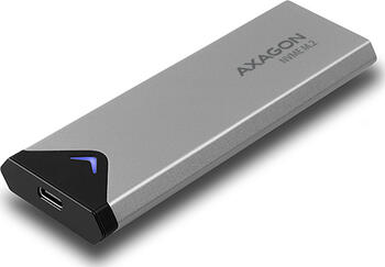 M.2, bis 80mm, AXAGON M.2 Festplattengehäuse externes 3.0 (5Gb/s), Aluminiumgehäuse, UASP, inkl. USB-Kabel (USB-A)