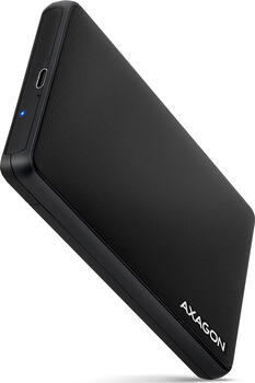 2.5 Zoll, AXAGON Slide Box externes Gehäuse, 1x USB-C