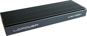 M.2, bis 80mm, LC-Power LC-M2-C-NVME-3 externes Gehäuse,