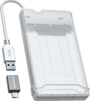2,5 Zoll GRAUGEAR G-2503-AC Speicherlaufwerksgehäuse für