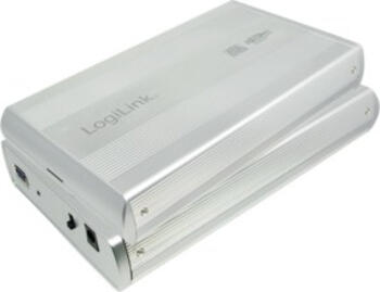 3.5 Zoll, LogiLink UA0107A externes Gehäuse, USB-A 3.0, Aluminiumgehäuse