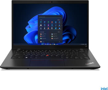 Lenovo ThinkPad L14 G3 (Intel) Thunder Black Notebook, 14 Zoll, i7-1255U, 2C+8c/12T, 16GB RAM, 512GB SSD, Win 10 Pro