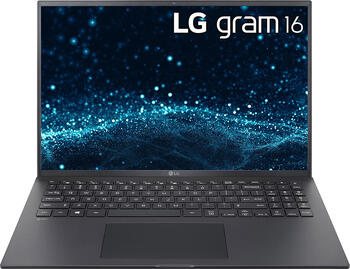 LG gram 16 (2023) schwarz Notebook, 16 Zoll, Wi-Fi 6E, i7-1360P, 4C+8c/16T, 16GB RAM, 1TB SSD, Win 11 Pro