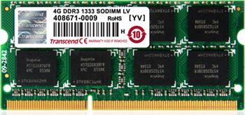 DDR3RAM 4GB DDR3-1600 Transcend SO-DIMM, CL11 