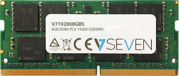 DDR4RAM 8GB DDR4-2400 V7 SO-DIMM, CL17 