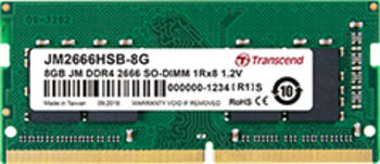 DDR4RAM 16GB DDR4-2666 Transcend JetRam SO-DIMM, CL19-19-19