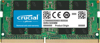 DDR4RAM 8GB DDR4-3200 Crucial SO-DIMM, CL22-22-22 