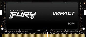 DDR4RAM 16GB DDR4-3200 Kingston FURY Impact SO-DIMM, CL20-22-22