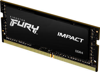 DDR4RAM 32GB DDR4-2666 Kingston FURY Impact SO-DIMM, CL16-18-18