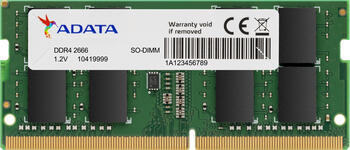 DDR4RAM 8GB DDR4-2666 ADATA Premier retail SO-DIMM, CL19-19-19