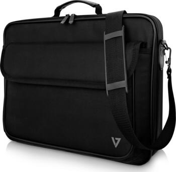 V7 Notebooktasche, schwarz, bis 16 Zoll 