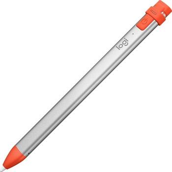 Logitech Crayon, aktiver Eingabestift, orange/weiß 