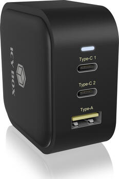 RaidSonic Icy Box IB-PS103-PD Steckerladeger&auml;t f&uuml;r USB Power Delivery