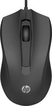 HP Wired Mouse 100 schwarz&comma; USB