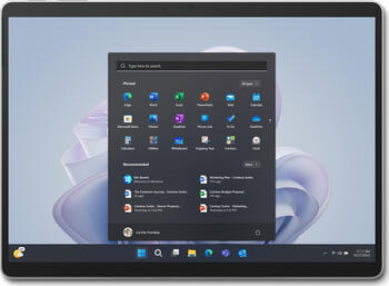 Microsoft Surface Pro 9 Platin Tablet, 13 Zoll, i7-1265U 2C+ 8c/12T, 16GB RAM, 512GB SSD, Win 11 Pro