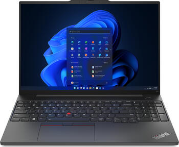 Lenovo ThinkPad E16 G1 Graphite Black Notebook, 16 Zoll, Ryzen 5 7530U, 6C/12T, 16GB RAM, 512GB SSD, Win 11 Pro