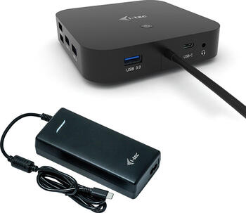 i-tec USB-C Dual Display Docking Station&comma; inkl&period; Netzteil&comma; USB PD 100W&comma; USB-C 3&period;1 &lbrack;Stecker&rsqb;