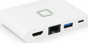 Dicota USB-C Portable Docking 4-in-1 HDMI&comma; RJ-45&comma; USB-C 3&period;0 &lbrack;Stecker&rsqb;