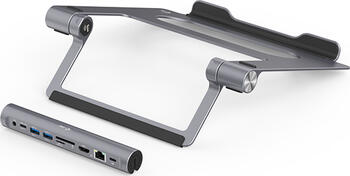 i-tec Metal USB-C Dockingstation mit Metallständer, bis 15.6 Zoll, 3kg